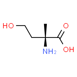 D-Isovaline, 4-hydroxy- (9CI) Structure