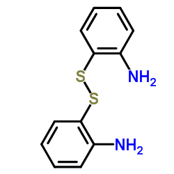 2,2'-Disulfanediyldianiline Structure