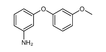 3-(3-甲氧基苯氧基)-苯胺结构式