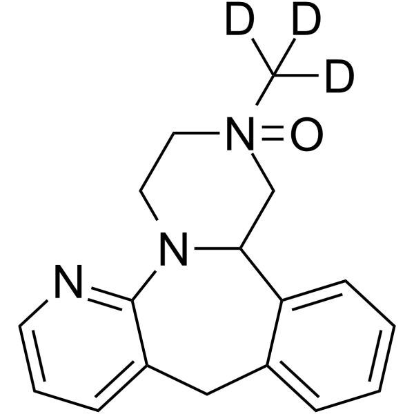 Mirtazapine-d3 N-Oxide Structure