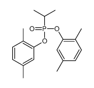 2-[(2,5-dimethylphenoxy)-propan-2-ylphosphoryl]oxy-1,4-dimethylbenzene结构式