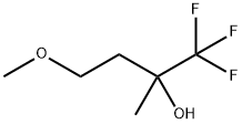 1,1,1-trifluoro-4-methoxy-2-methylbutan-2-ol结构式