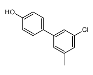 4-(3-chloro-5-methylphenyl)phenol Structure