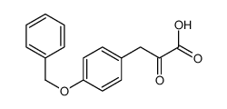 BENZENEPROPANOIC ACID, .ALPHA.-OXO-4-(PHENYLMETHOXY)- structure