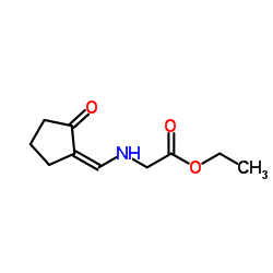 Ethyl N-[(Z)-(2-oxocyclopentylidene)methyl]glycinate图片