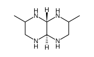 Pyrazino[2,3-b]pyrazine, decahydro-2,7-dimethyl-, (2-alpha-,4a-alpha-,7-ba-,8a-ba-)- (9CI) Structure