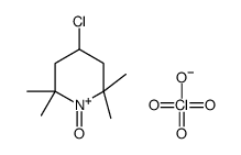 4-chloro-2,2,6,6-tetramethylpiperidin-1-ium 1-oxide,perchlorate结构式