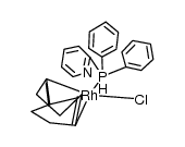 [RhCl(COD)(PPh2py)] Structure