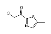 2-chloro-1-(5-methylthiazol-2-yl)ethanone结构式