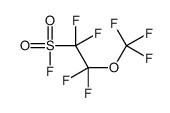 1,1,2,2-tetrafluoro-2-(trifluoromethoxy)ethanesulfonyl fluoride结构式