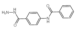 N-(4-HYDRAZINOCARBONYL-PHENYL)-BENZAMIDE结构式