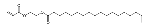 2-prop-2-enoyloxyethyl octadecanoate Structure