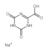 5-Azaorotate sodium salt结构式