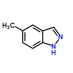 5-甲基-1H-吲唑结构式
