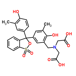 半二甲酚橙结构式