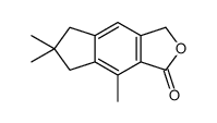 6,6,8-trimethyl-5,7-dihydro-3H-cyclopenta[f][2]benzofuran-1-one Structure