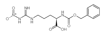 Z-D-Arg(NO2)-OH Structure