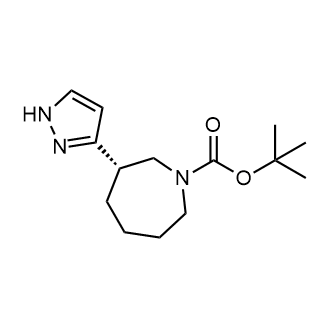 (3S)-3-(1H-吡唑-3-基)氮杂环庚烷-1-羧酸叔丁酯图片