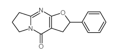 2-phenyl-3,6,7,8-tetrahydrofuro[2,3-d]pyrrolo[1,2-a]pyrimidin-4(2H)-one结构式