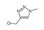 4-Chloromethyl-1-Methyl-1H-[1,2,3]triazole结构式