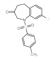 3H-1-Benzazepin-3-one,8-chloro-1,2,4,5-tetrahydro-1-[(4-methylphenyl)sulfonyl]- picture