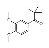 α,α-Dimethyl-3',4'-dimethoxypropiophenone structure