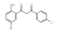 1-(5-BROMO-2-HYDROXYPHENYL)-3-(4-CHLOROPHENYL)-1,3-PROPANEDIONE picture