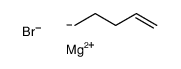 4-penten-1-ylmagnesium bromide Structure