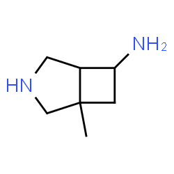 3-Azabicyclo[3.2.0]heptan-6-amine,1-methyl-(9CI)结构式