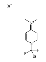 1-DIFLUOROMETHYL-4-DIMETHYLAMINO-PYRIDINIUM BROMIDE结构式