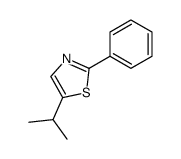 5-isopropyl-2-phenylthiazole structure