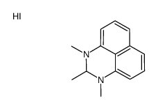 1,2,3-trimethyl-1,2-dihydroperimidin-1-ium,iodide结构式