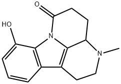 1,2,3,3a,4,5-Hexahydro-8-hydroxy-3-methyl-6H-indolo[3,2,1-de][1,5]naphthyridin-6-one structure