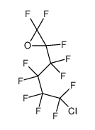 2-(4-Chloro-1,1,2,2,3,3,4,4-octafluorobutyl)-2,3,3-trifluorooxira ne Structure