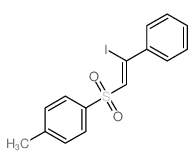 Benzene,1-[(2-iodo-2-phenylethenyl)sulfonyl]-4-methyl- picture