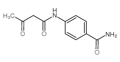 4-甲酰氨基-N-乙酰乙酰苯胺结构式