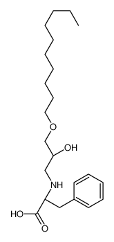 (2S)-2-[(3-decoxy-2-hydroxypropyl)amino]-3-phenylpropanoic acid结构式