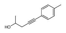 5-(4-methylphenyl)pent-4-yn-2-ol Structure