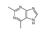 1H-Purine, 2,6-dimethyl- (9CI)结构式