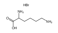 lysine hydrobromide Structure