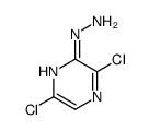 (3,6-dichloropyrazin-2-yl)hydrazine Structure