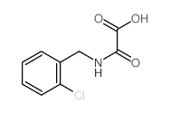 (2-chlorophenyl)methylcarbamoylformic acid结构式