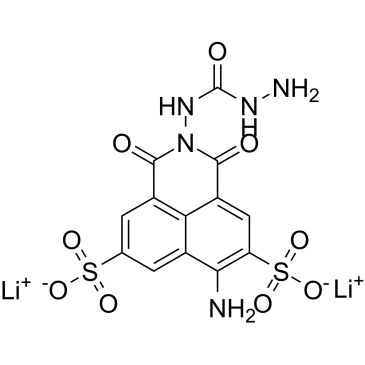 Lucifer Yellow CH dilithium salt structure