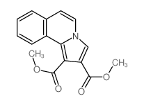 dimethyl pyrrolo[2,1-a]isoquinoline-1,2-dicarboxylate Structure