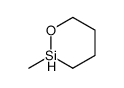 2-methyloxasilinane Structure