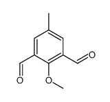 2-METHOXY-5-METHYLISOPHTHALALDEHYDE Structure