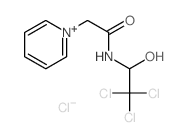 2-pyridin-1-yl-N-(2,2,2-trichloro-1-hydroxy-ethyl)acetamide结构式