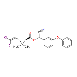 theta-Cypermethrin Structure