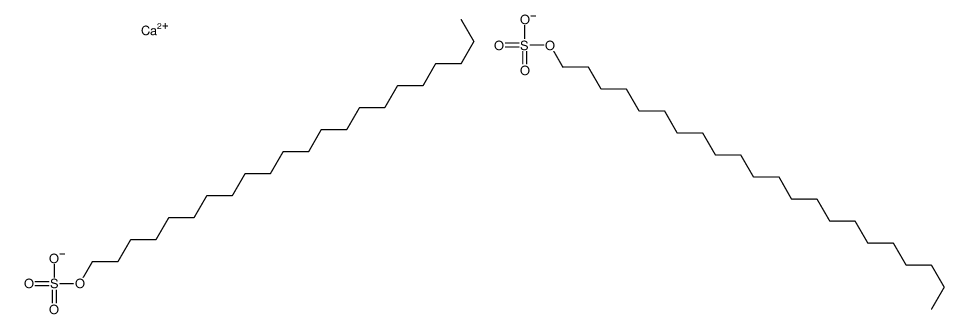 calcium didocosyl bis(sulphate)结构式