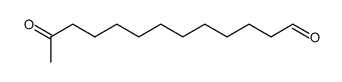 12-oxotridecanal Structure